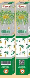 30 CM Green Sparklers